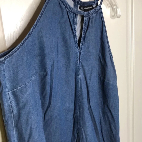 INC Plus Size Ombre Handkerchief-Hem Dress - Picture 3 of 7